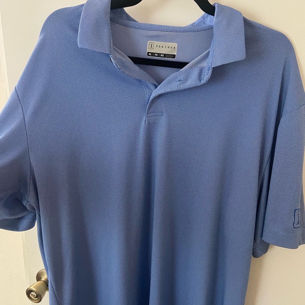 Men's Blue PGA Tour Polo